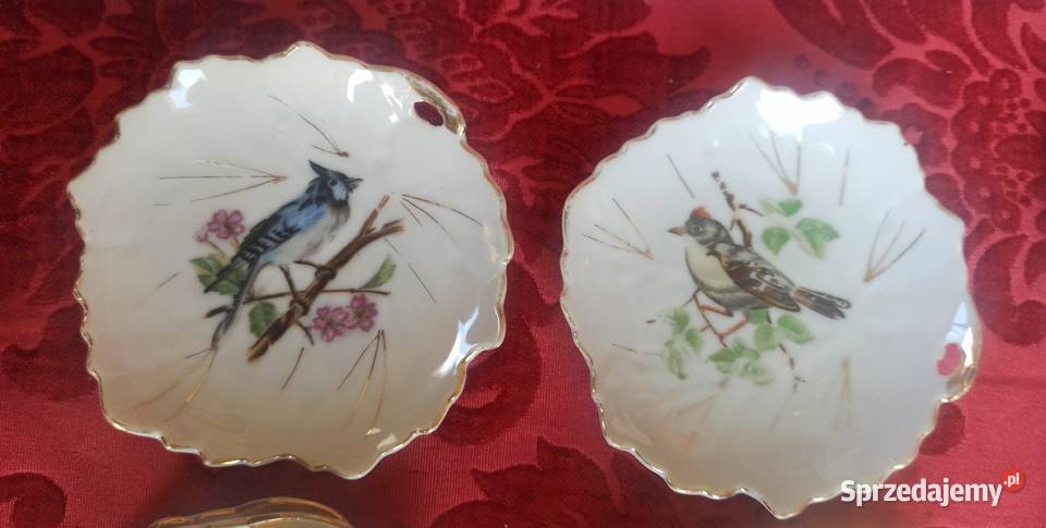 Talerzyk z dziurką Listek kwiatki kolekcjonerów pomorskie Gdańsk