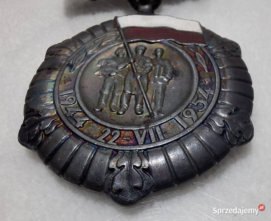 Odznaka medal X lecie 22 VII 1944 1954 Kolekcje Czeladź