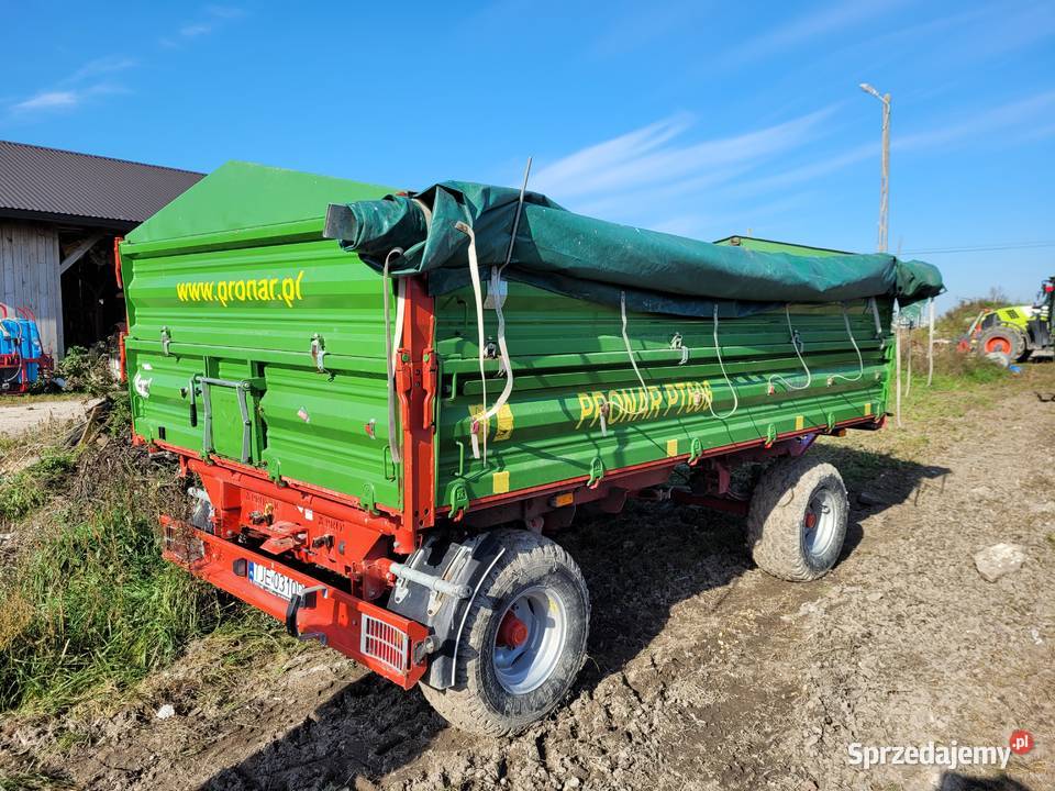 Przyczepa rolnicza Pronar PT606 2 20132014 r nieuszkodzony świętokrzyskie Kielce