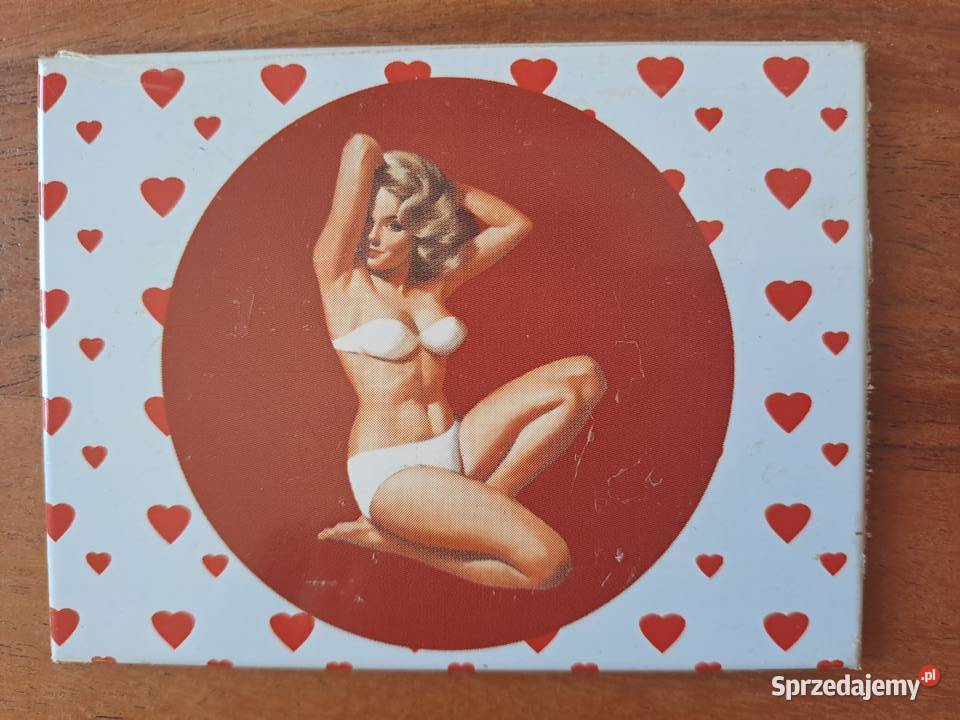 NOWY Magnes na lodówkę Pin Up Girl Serca Warszawa