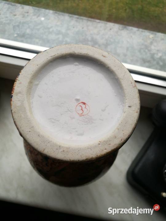 Wazon porcelanowy fajans Chiński wzór Choszczno