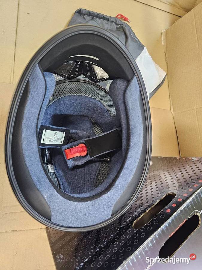 Kask motocyklowy XL BDX powystawowy nieużywany Kaski Jelenia Góra