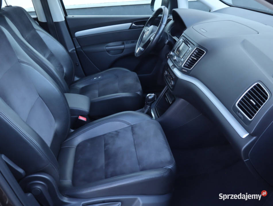 VW Sharan 20 TSI brązowy Łódź