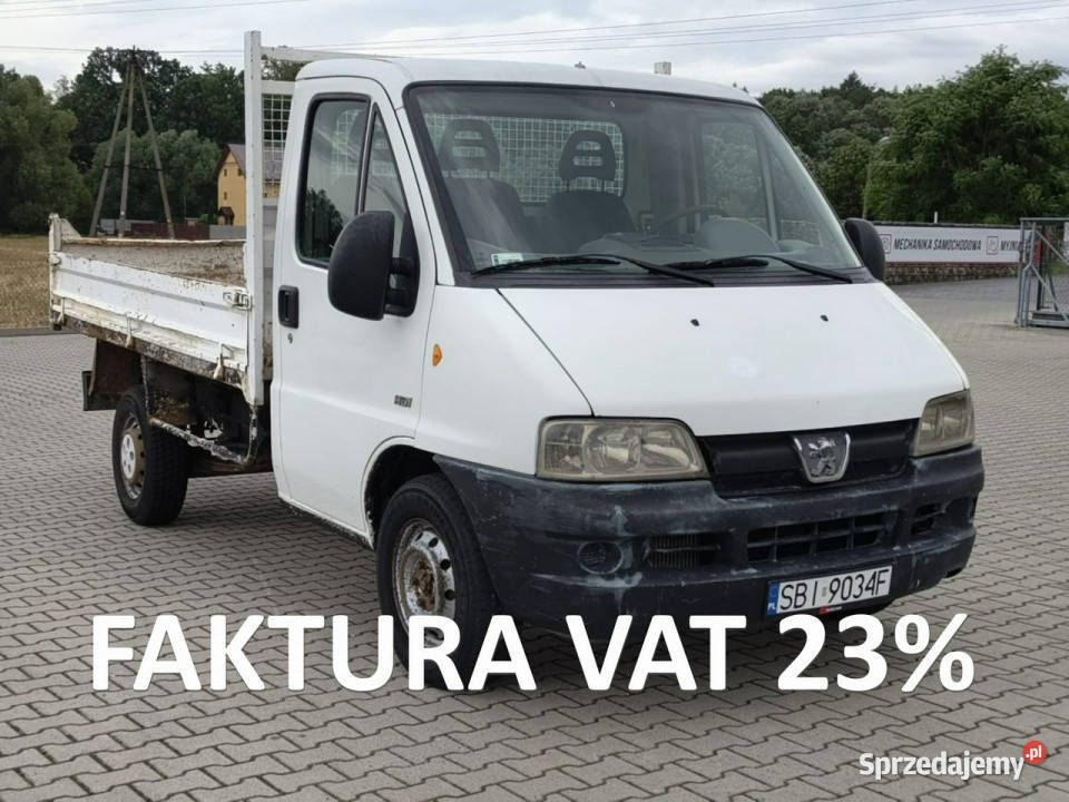 Peugeot Boxer FAKTURA VAT 22hdi wywrotka KIPER małopolskie Kęty