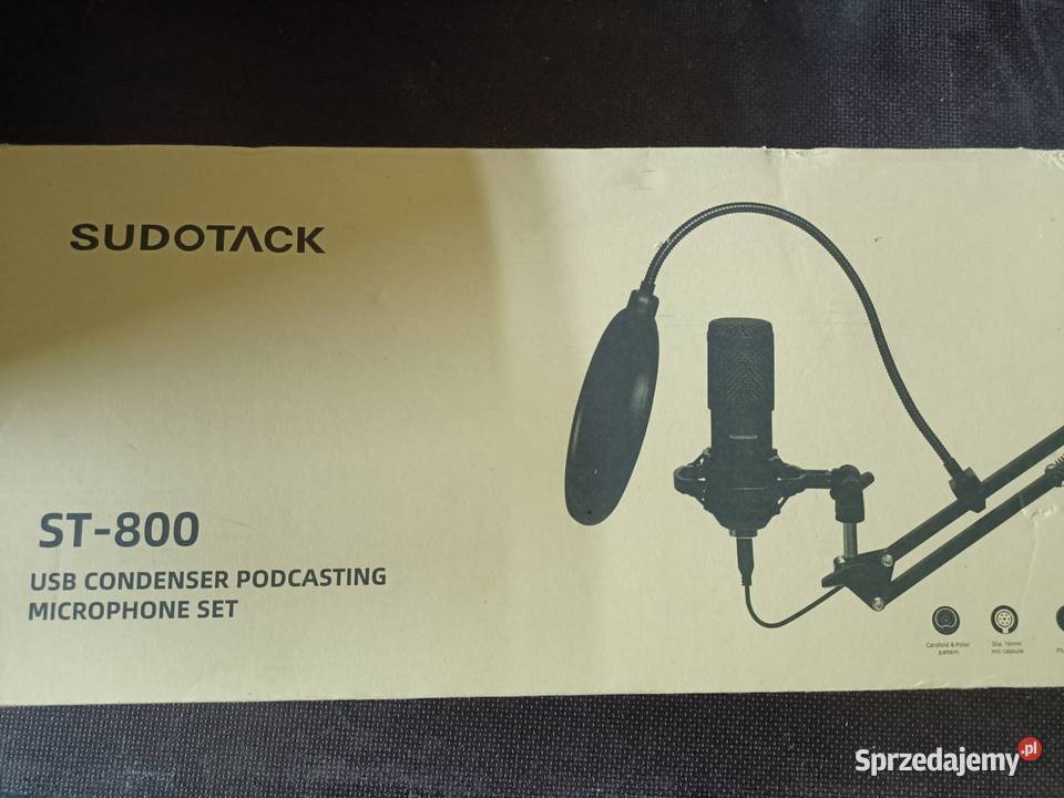 Zestaw mikrofonowy SUDOTACK ST800 Staszów