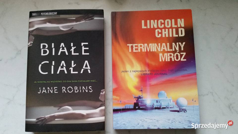 BIAŁE CIAŁA JANE ROBINS TERMINALNY MRÓZ LINCOLN thrillery, sensacyjne Puławy sprzedam