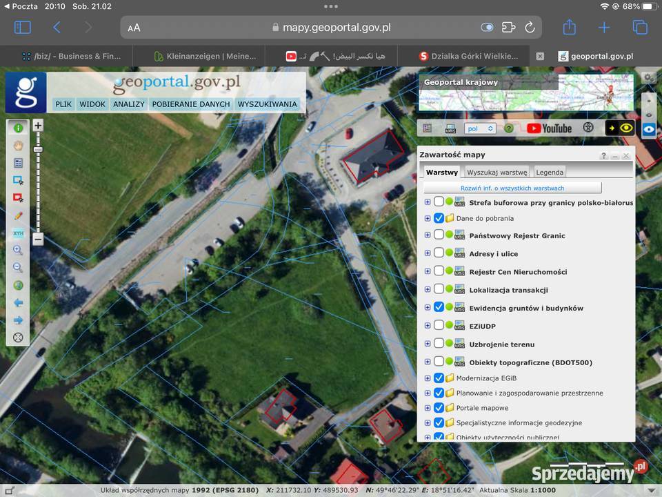 Dzialka śląskie Górki Wielkie