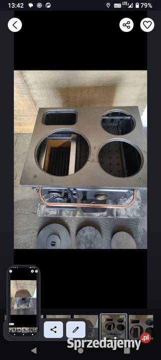 Norweski piec żeliwny angielka piecokuchnia Międzychód