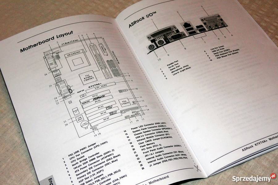 ASRock K7VT4A Instrukcja Obsługi Sosnowiec sprzedam