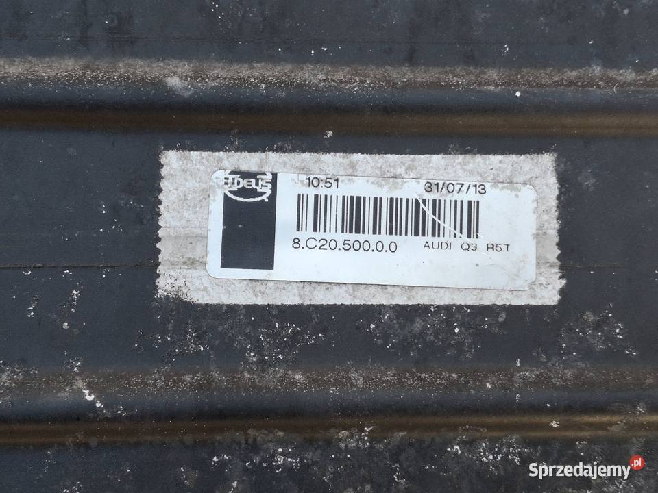 AUDI RS Q3 8U RSQ3 INTERCOOLER CHŁODNICA Bieleń sprzedam
