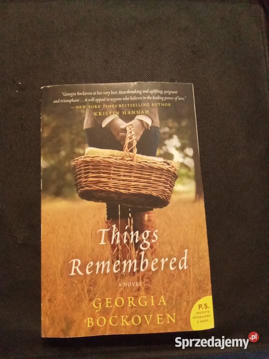 Things remembered angielsku Warszawa