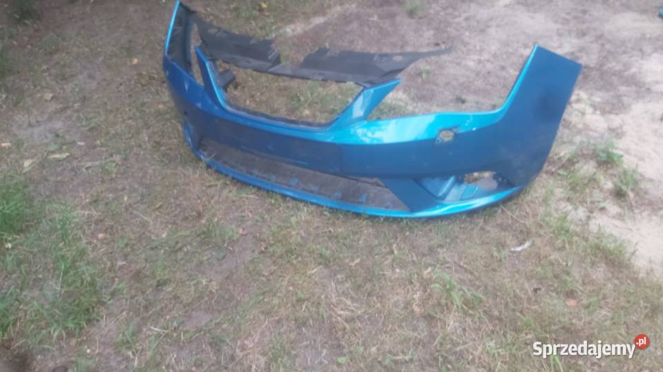 Zderzak przedni SEAT IBIZA 1519 niebieski bez Karoseria wielkopolskie Margonin sprzedam