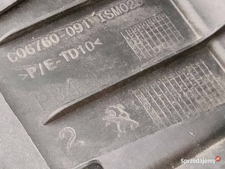 Kratka Zderzaka Prawy Przód Peugeot 3008 II osobowe wielkopolskie