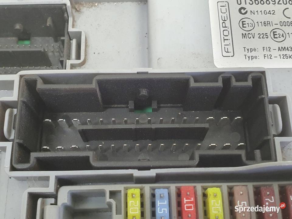 Fiat Fiorino III Qubo Nemo Bipper 13 SKRZYNKA Chełm