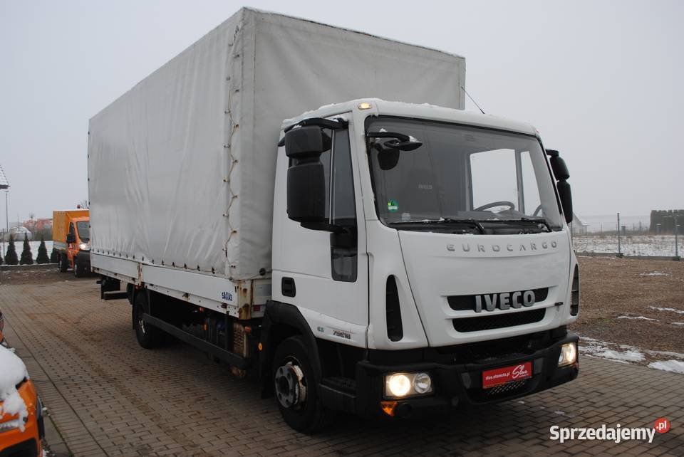 Iveco Eurocargo ML75E18 Plandeka 2009 Winda Sierakowice