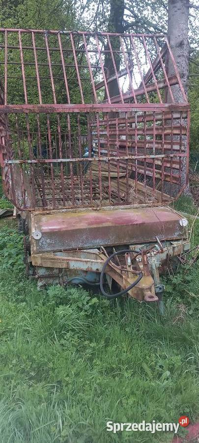 Sprzedam przyczepe samozbierajaca Przyczepy rolnicze Jugów