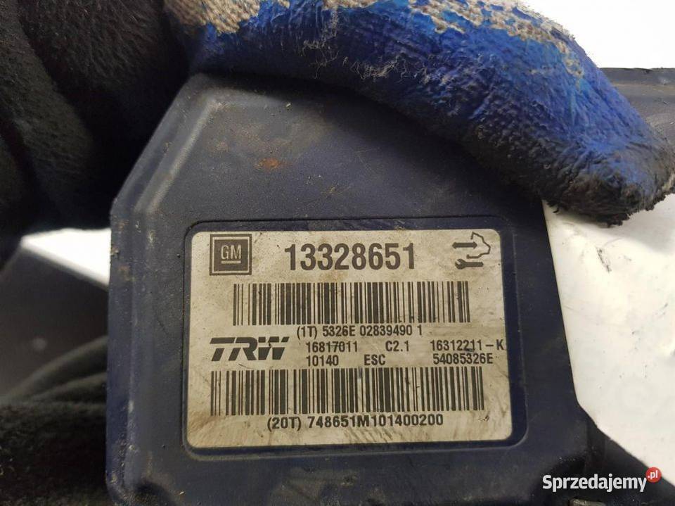 POMPA ABS HAMULCOWA 13328651 OPEL INSIGNIA Lipno