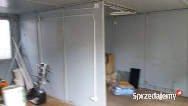 Kontenery biurowe socjalne budowlane domki sprzedam