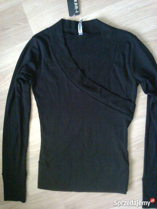 Czarna bluzka Terranova długi Olkusz