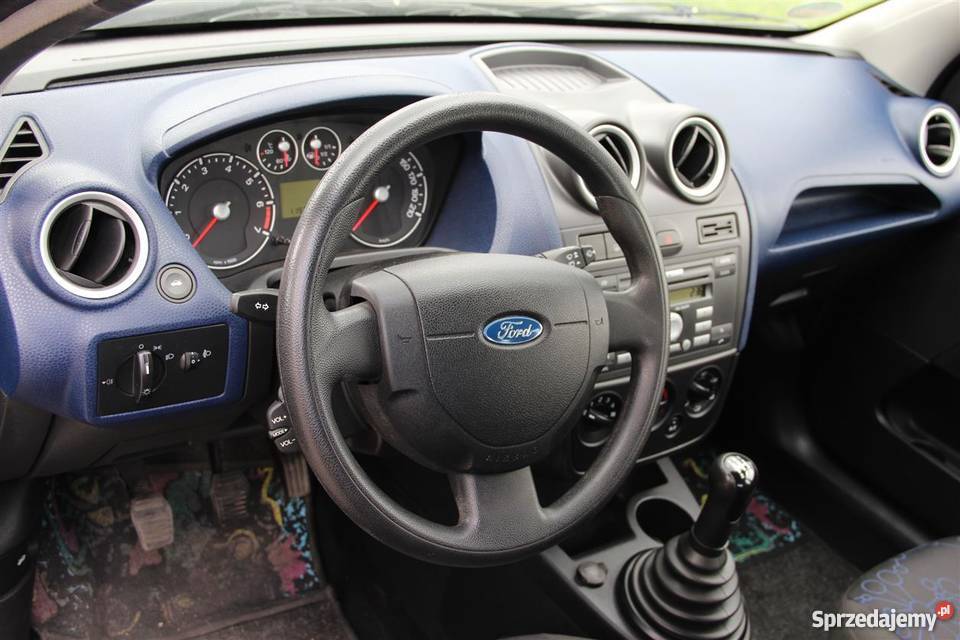 Ford Fiesta FL 2006 13 B Klimatyzacja Z Niemiec wielofunkcyjna kierownica Mężenin