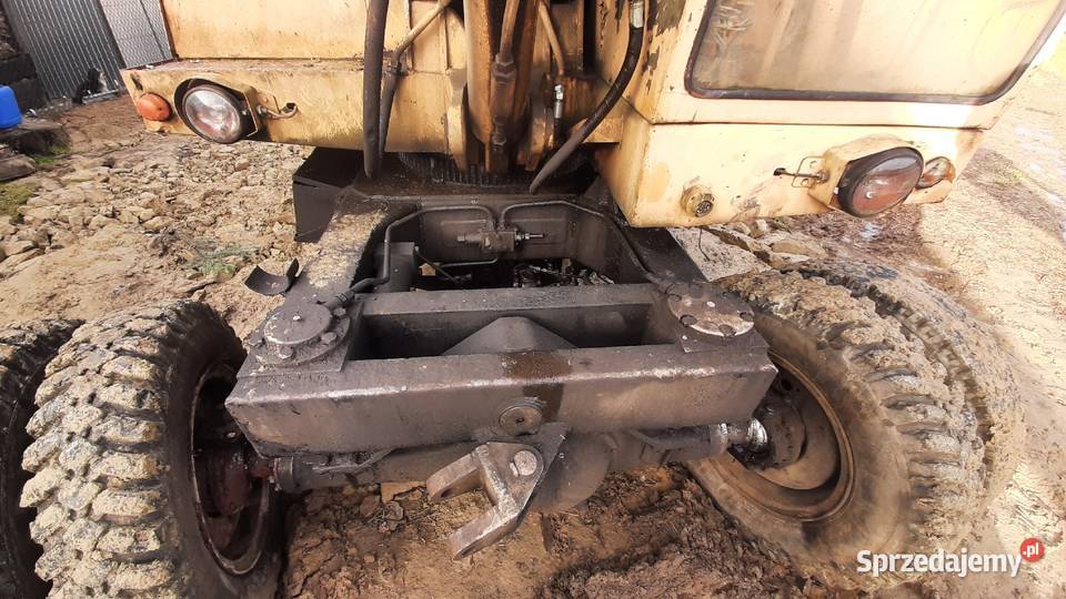 koparka waryński k406 a kołowa leyland tak podkarpackie