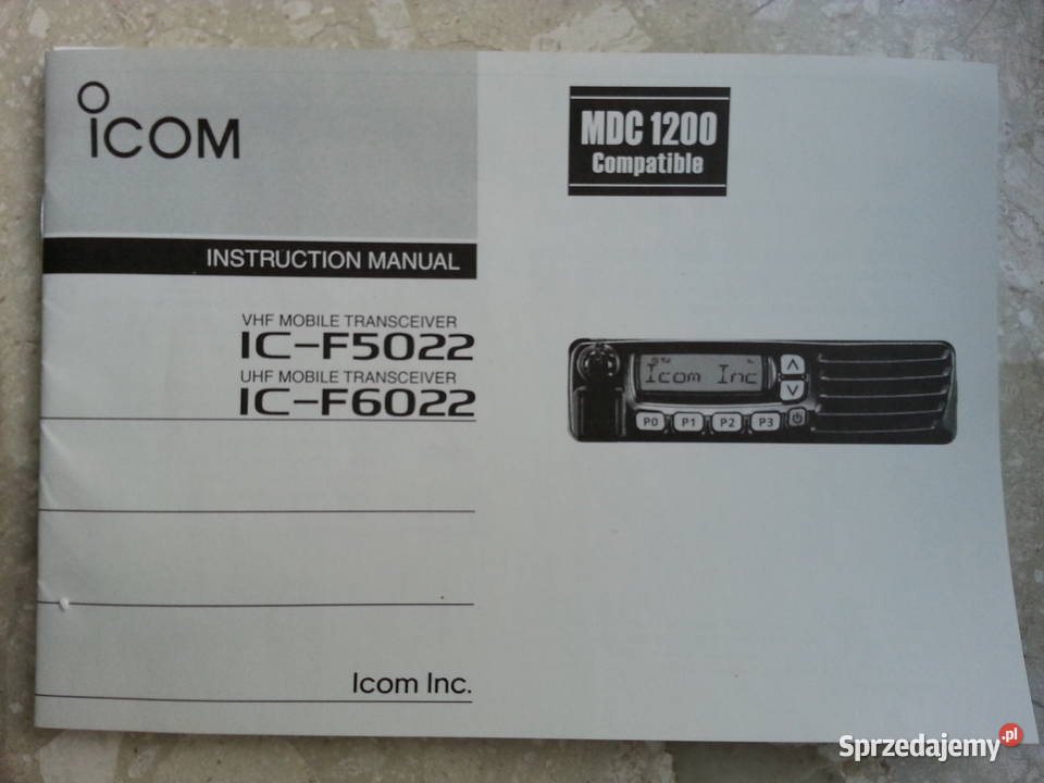 Radiotelefon ICOM model ICF6022 Warszawa sprzedam