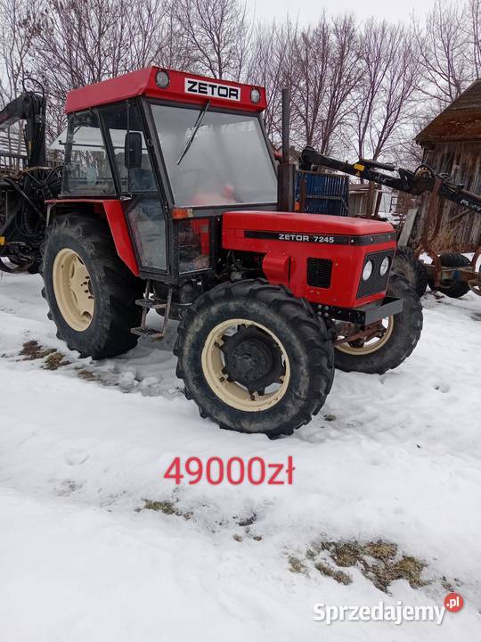Zetor 7211 7245 CASE Piotrów sprzedam