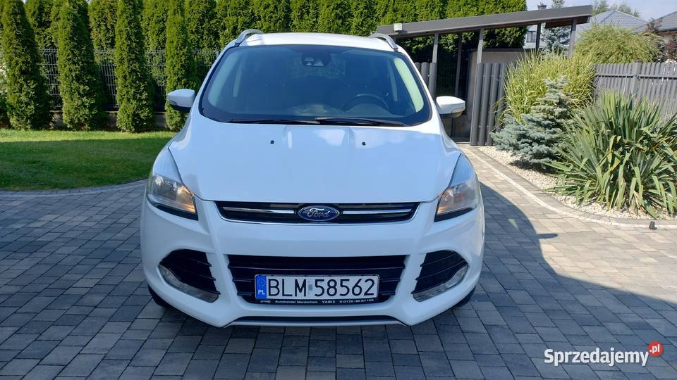 Ford Kuga 4x4 Titanium bezwypadkowy diesel diesel podlaskie Łomża