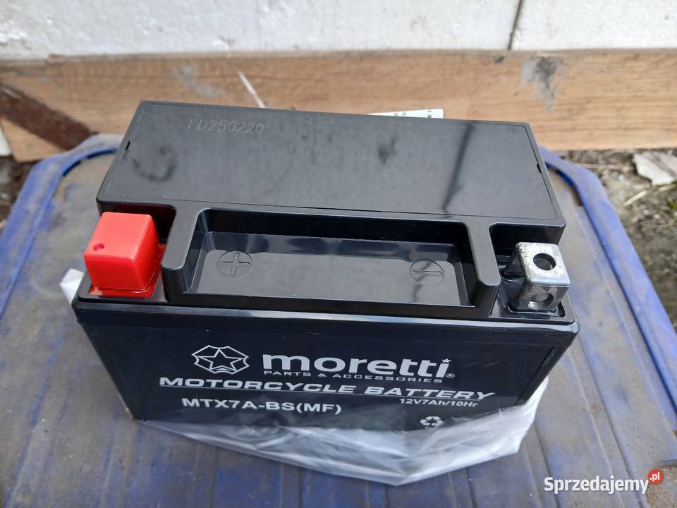 Akumulator Moretti AGM Gel MTX7ABS Resko