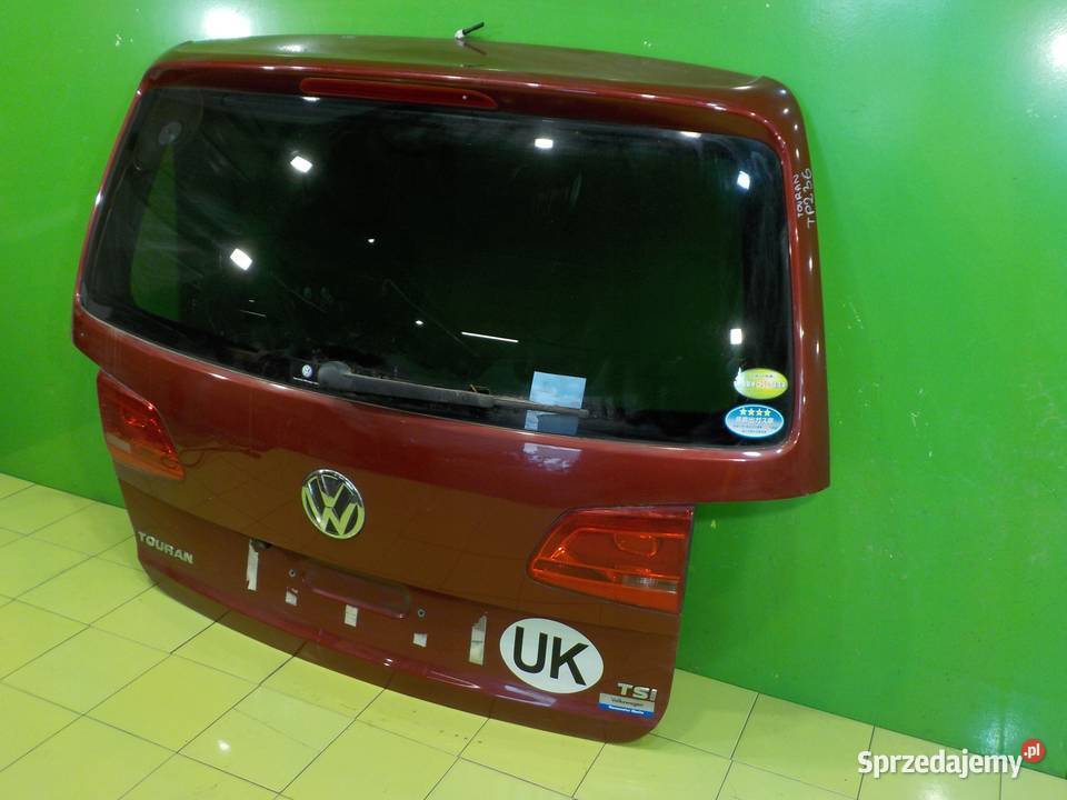 VW TOURAN I LIFT II 11r 5D klapa tyl mazowieckie Suków sprzedam
