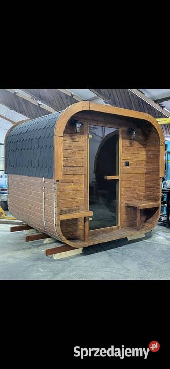 Sauna ogrodowa Kostka Okazja Dostępna ręki Jarosław