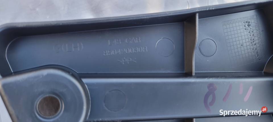 RENAULT LATITUDE ŚLIZG UCHWYT ZDERZAKA TYŁ śląskie Ruda Śląska