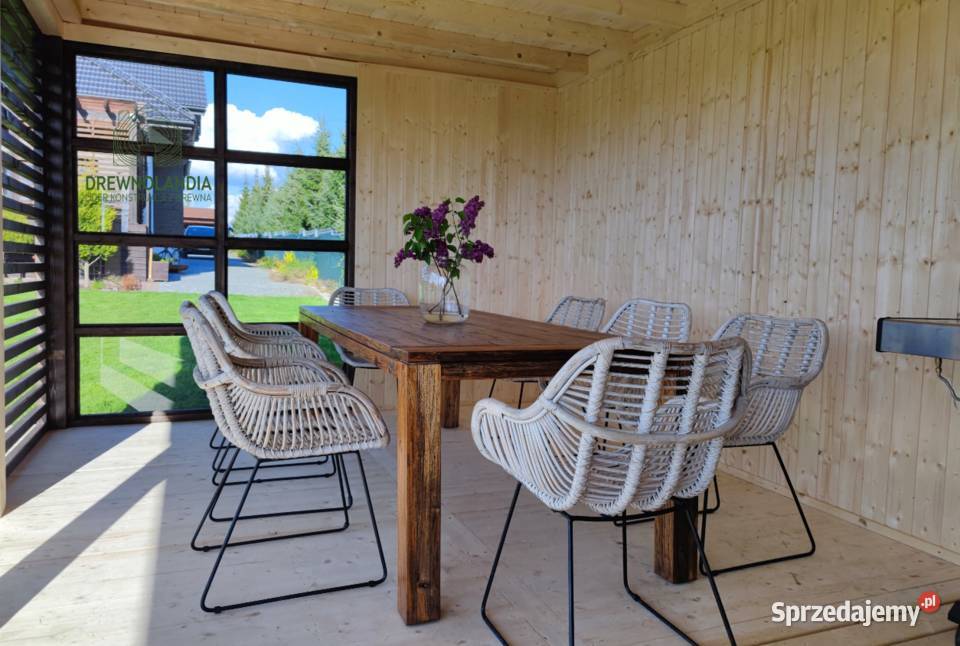 Altana ogrodowa drewno 350 x 800 x 270 Kocibórz