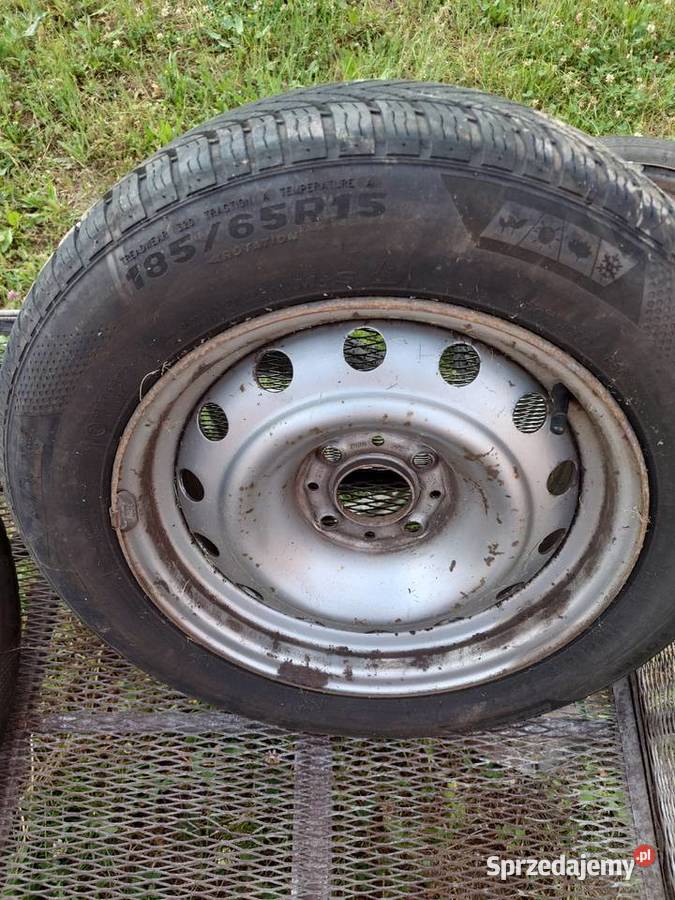 Koła 18565 R15 komplet felgi opony 4 sztuki Serock sprzedam