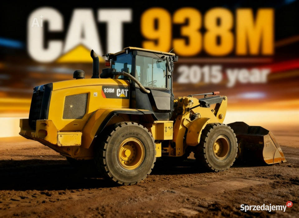 duża kołowa Caterpillar 938 M Ładowarka Rok produkcji 2015 Koparko ładowarki Skępe
