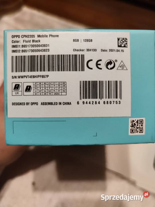Telefon Oppo Reno 5 lite Radom sprzedam