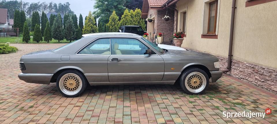 mercedes 560 SEC W126 coup zamiana nieuszkodzony Ostrów Mazowiecka sprzedam