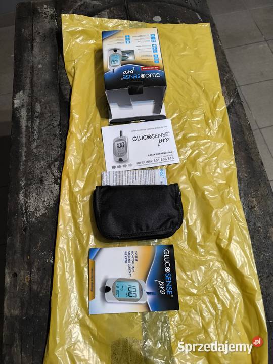 Glukometr GLUCO SENSE PRO Zdrowie zachodniopomorskie Kamień Pomorski sprzedam