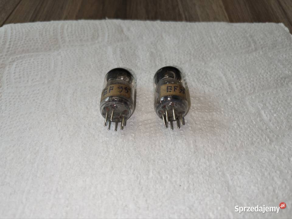 Lampy elektronowe EF95 sparowane 2 śląskie