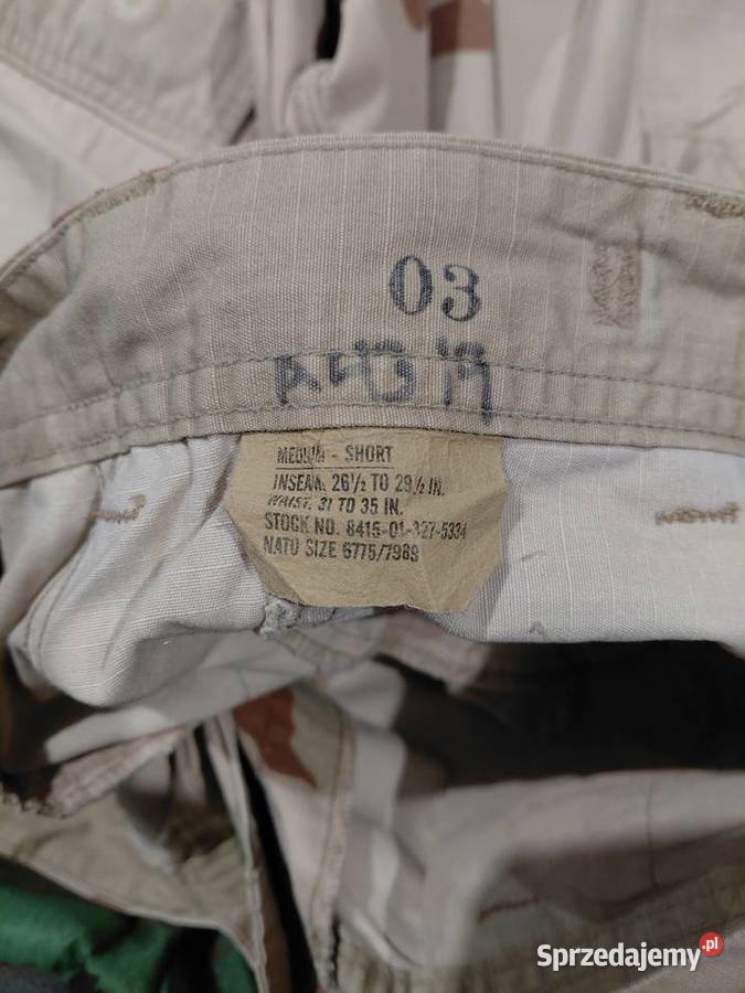Spodnie bdu 3 color ripstop Medium Short 3 dolnośląskie Wrocław