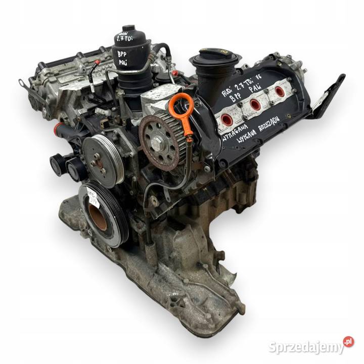 SILNIK BPP Audi A4 B7 A6 C6 27 TDI V6 180 diesel osobowe lubelskie Chełm sprzedam