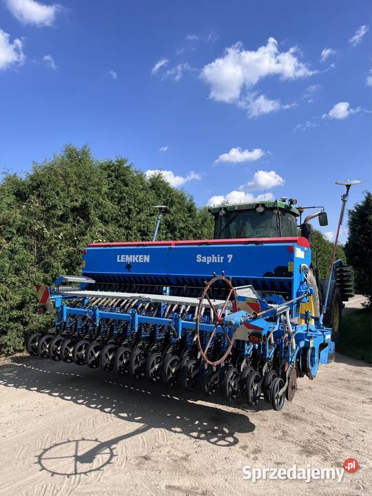Siewnik zbożowy 4m Lemken Saphir 7 Lemken Zirkon Berezówka