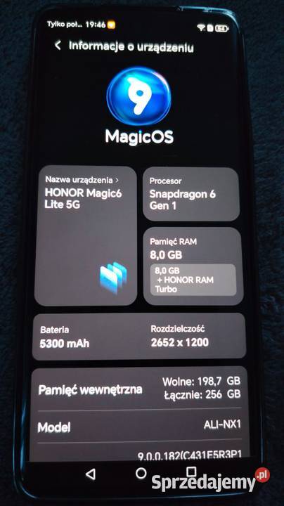 Honor Magic 6Lite 5G Honor Ugoszcz