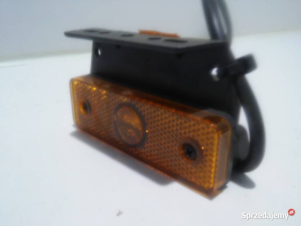 Lampa obrysowa led 12v pomarańczowa firmy Aspock Oświetlenie Poznań