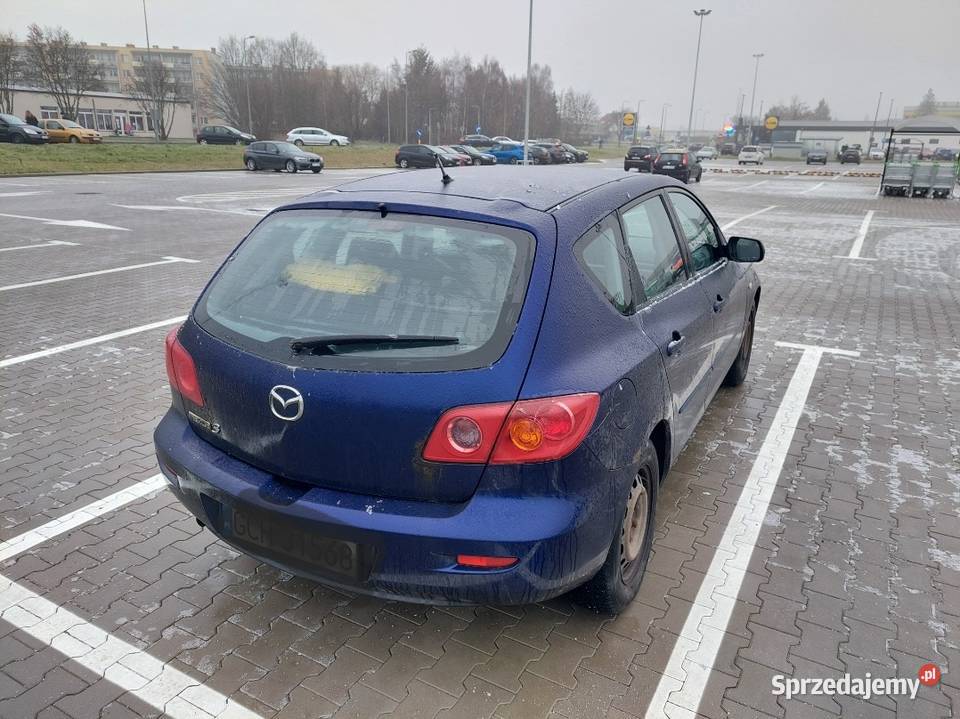 Sprzedam Mazda 3 16 benzyna 2004r pomorskie Chojnice