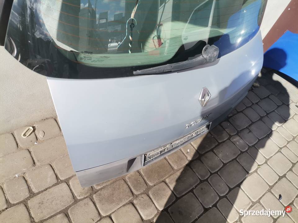 RENAULT SCENIC II 2 KLAPA TYŁ TYLNA BAGAŻNIKA Nowy Sącz