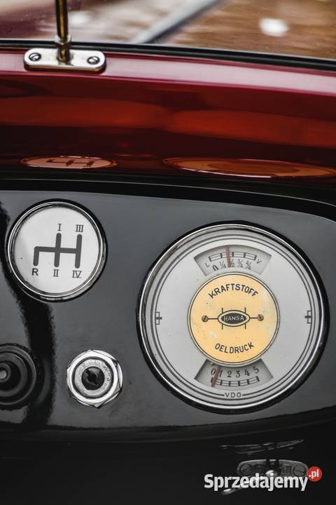 Hansa 1100 Cabriolet pełna renowacja śląskie Rybarzowice