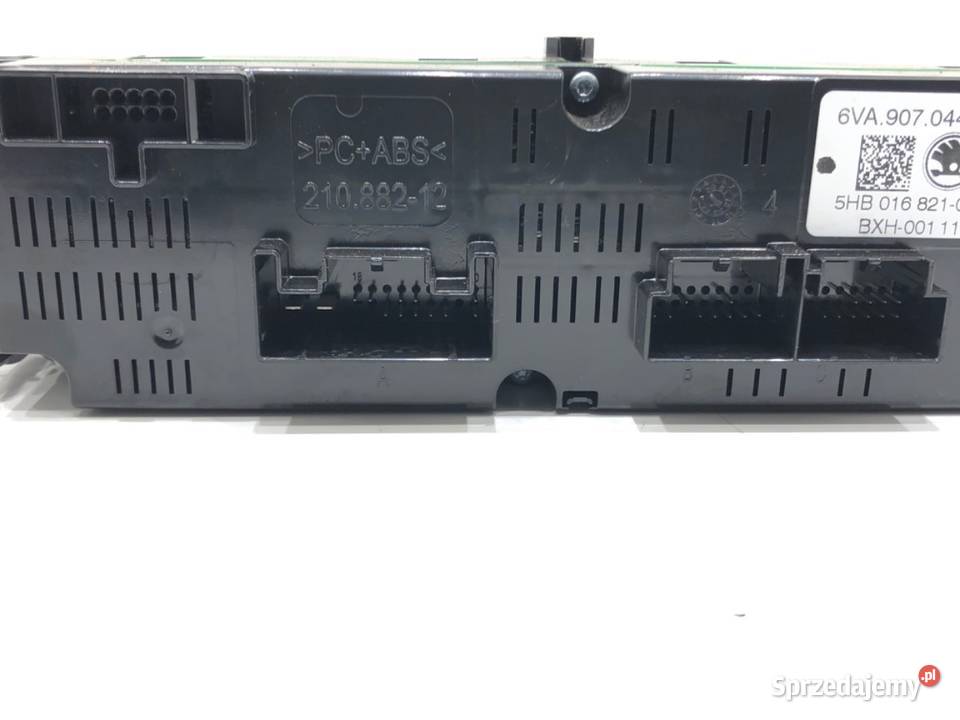 PANEL STEROWANIA NAWIEWU SKODA KAMIQ 6VA907044D podkarpackie