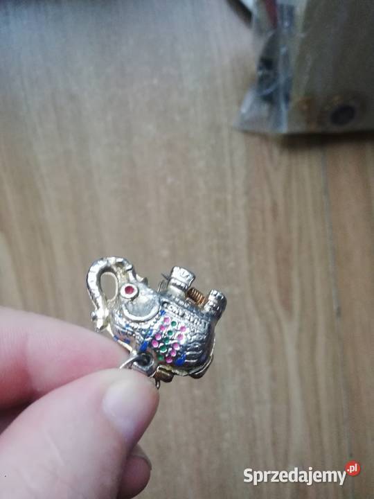 Wisiorek słonik Warszawa