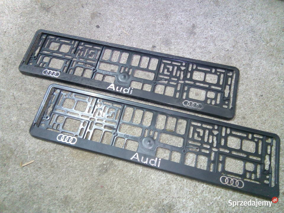 Ramki tablicy rejestracyjnej Audi Poznań